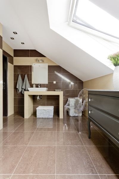Attic Bathroom Installation in Clayton